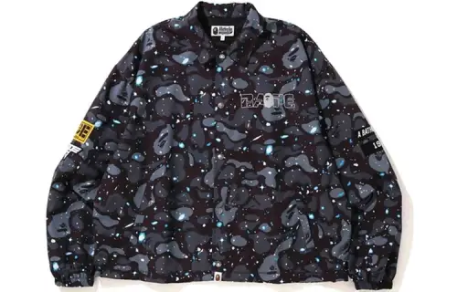 Bape Relaxed Space Camo Coach Jacket