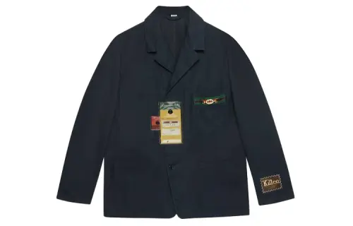 GUCCI Interlocking G Horsebit Embellished Blazer