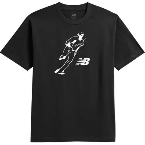 New Balance x Shohei Ohtani Shohei Otani SS24 Regular T Shirt Unisex Black