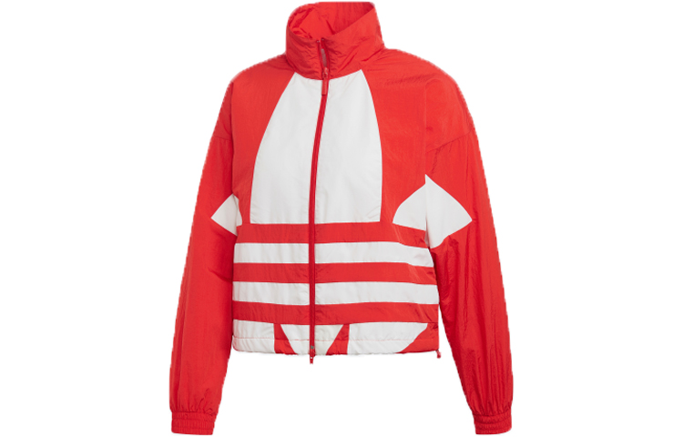 Женская куртка adidas originals (красная) — фото 1