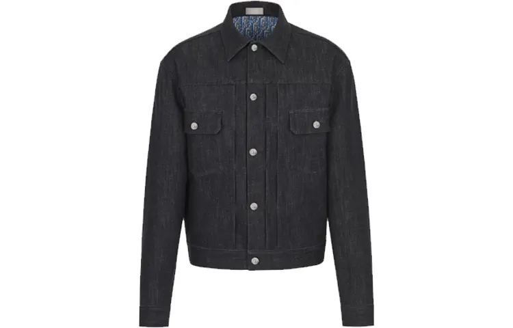 DIOR Oblique Lined Denim Jacket