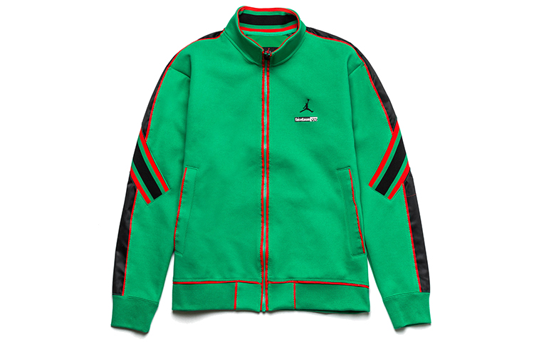 Jordan X FACETASM Jordan'why Not?'x FACETASM Jackets Men's Green Stand Collar Moderate Other