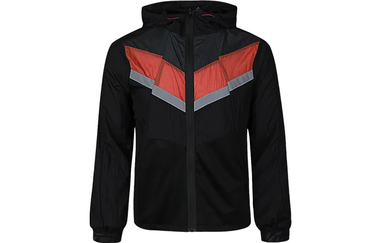 Nike Jackets Men's Black Stand Collar Moderate Other