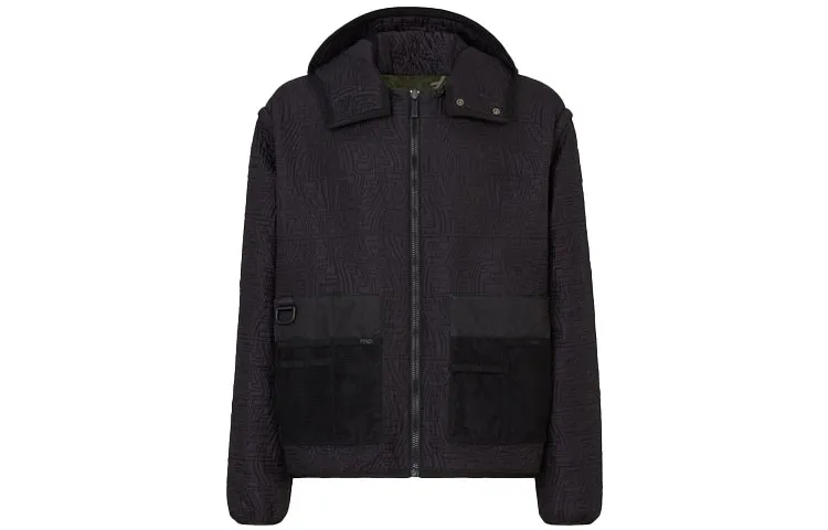FENDI FW21 Jackets & Coats Men's Black