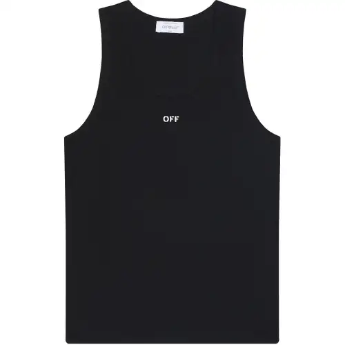 OFF WHITE Logo print Top