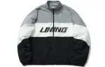 Li Ning Sports Fashion Collection Jackets Unisex Gray Stand Collar Moderate Other