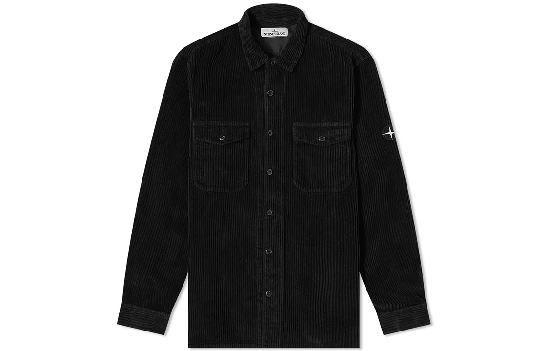 Мужская куртка Stone Island (черная)