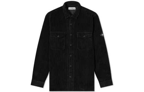 STONE ISLAND Fall Jackets & Coats Men's Black