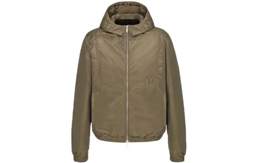 DIOR X Kenny Scharf Embroidered Logo Hooded Jacket