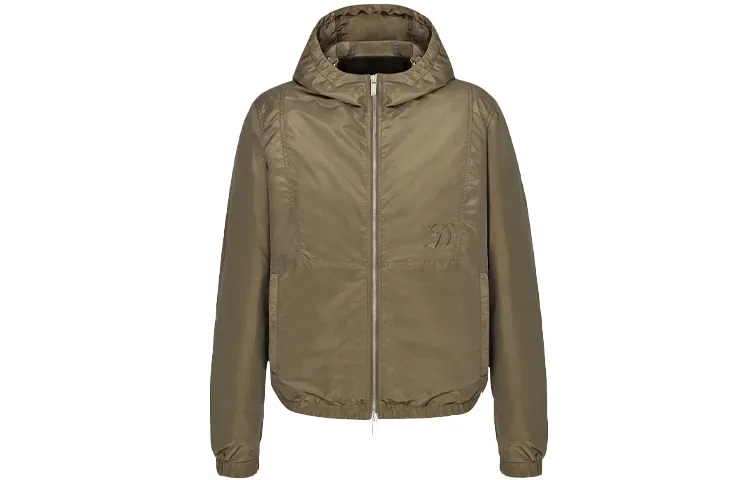 DIOR X Kenny Scharf Embroidered Logo Hooded Jacket