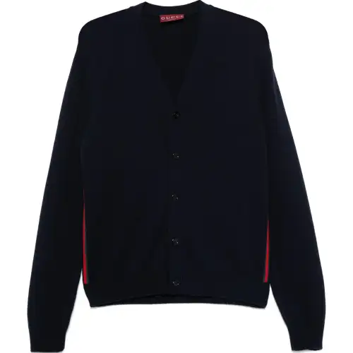 Gucci Web-stripe trim cardigan