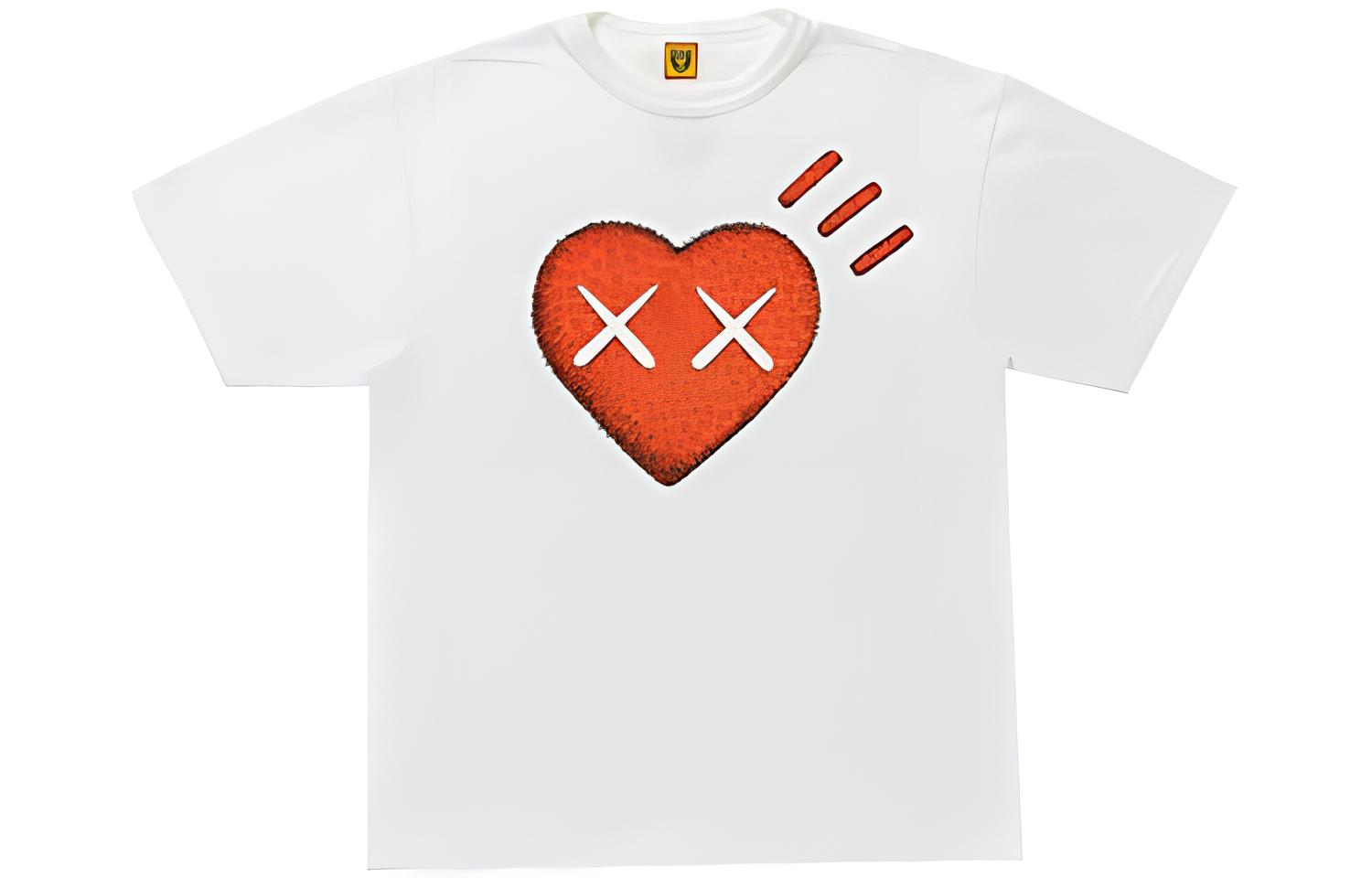 Футболка Human Made x KAWS (белая)