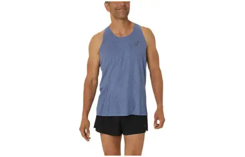 ASICS Running Tank Top Men's Blue