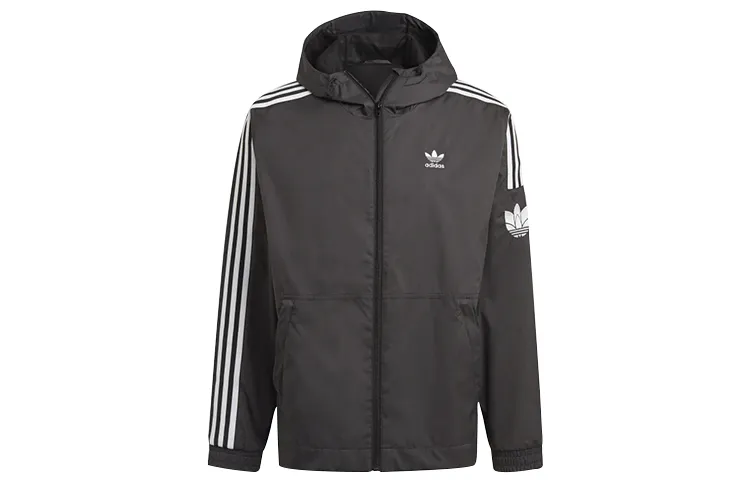 Adidas Jackets Men's Black Hooded Moderate Instructor