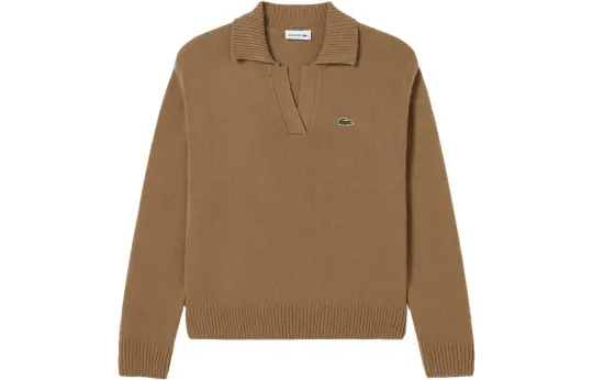 LACOSTE Cashmere Sweater Men's Khaki