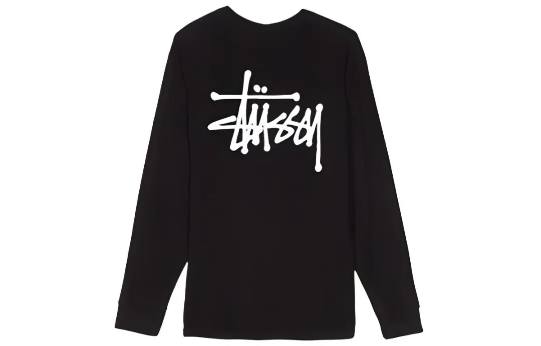 Stussy T Shirts Men's Crew Neck Moderate Straight Fit
