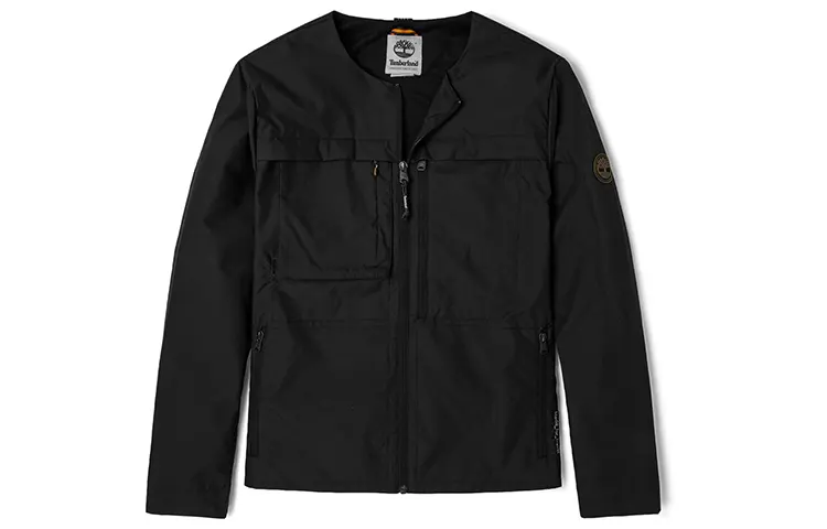 Timberland Jackets Men's Black Crew Neck Moderate Other