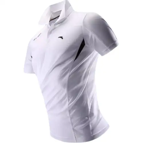 Anta Polo Shirt Men's Pure White