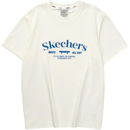 Skechers Funny Monster T Shirt Men's Marshmallow White