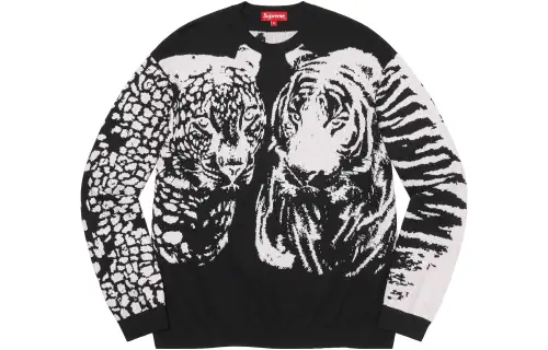 Supreme Big Cats Jacquard L/S Top
