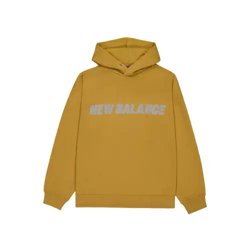 New Balance MET 24 Sweatshirts Men's Tawny Hooded Moderate Regular