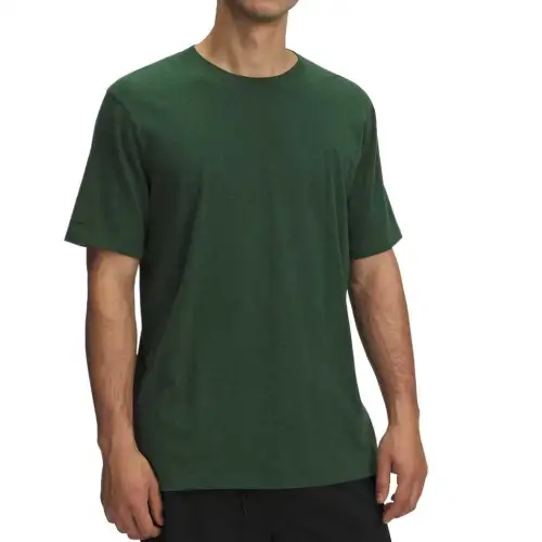 Under Armour IconCharged Cotton T Shirt Men's Green