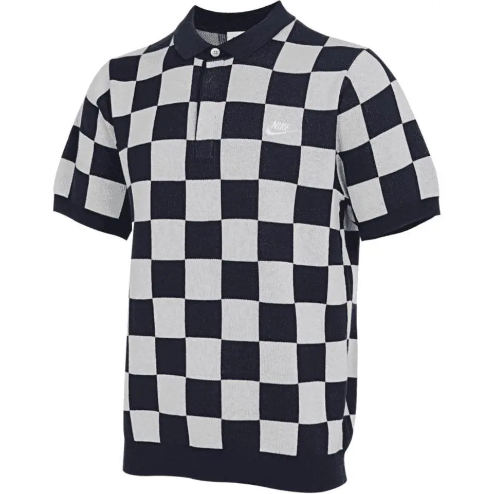 Nike Polo Shirt Men's Black Gray