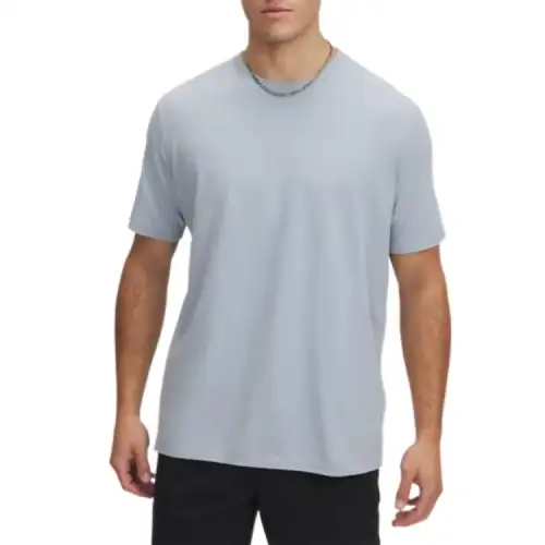 Under Armour IconCharged Cotton T Shirt Men's 1 Pack Blue