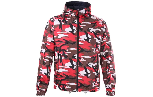 PRADA Jackets & Coats Men's Red