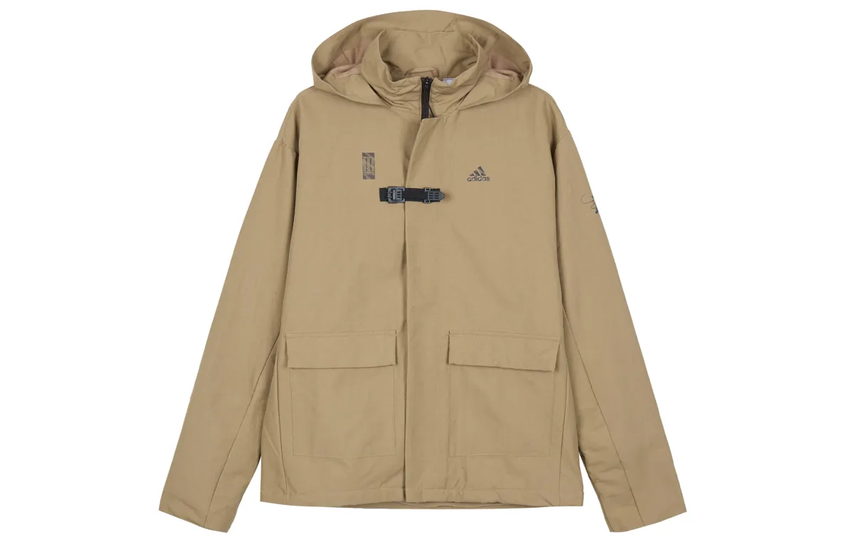 Adidas Jacket Men's Yellow Cardboard