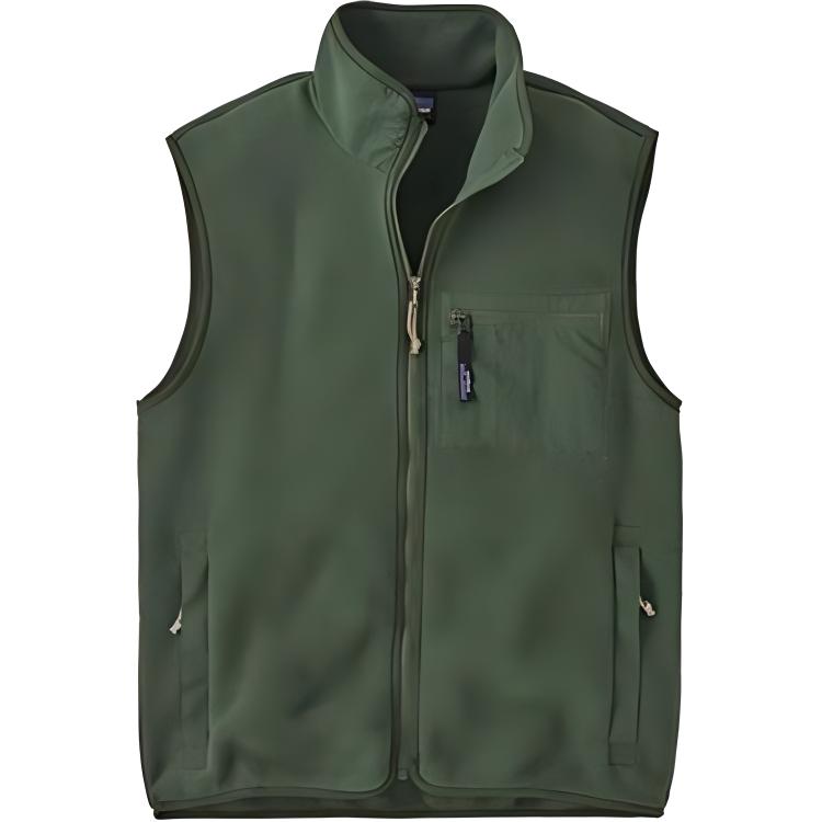 Patagonia Synchilla Zip Front Fleece Vest
