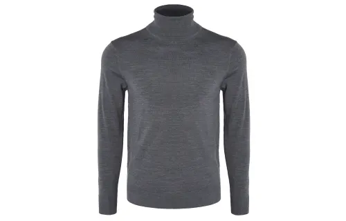 UNIQLO Sweaters Unisex Asphalt Gray Turtleneck Moderate Other