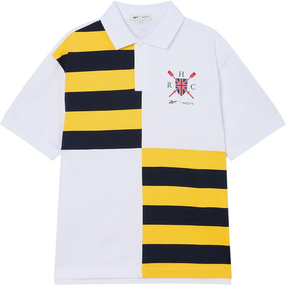 Reebok x HAZZYS Polo Shirt Men's Yellow White