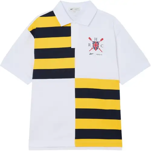 Reebok x HAZZYS Polo Shirt Men's Yellow White