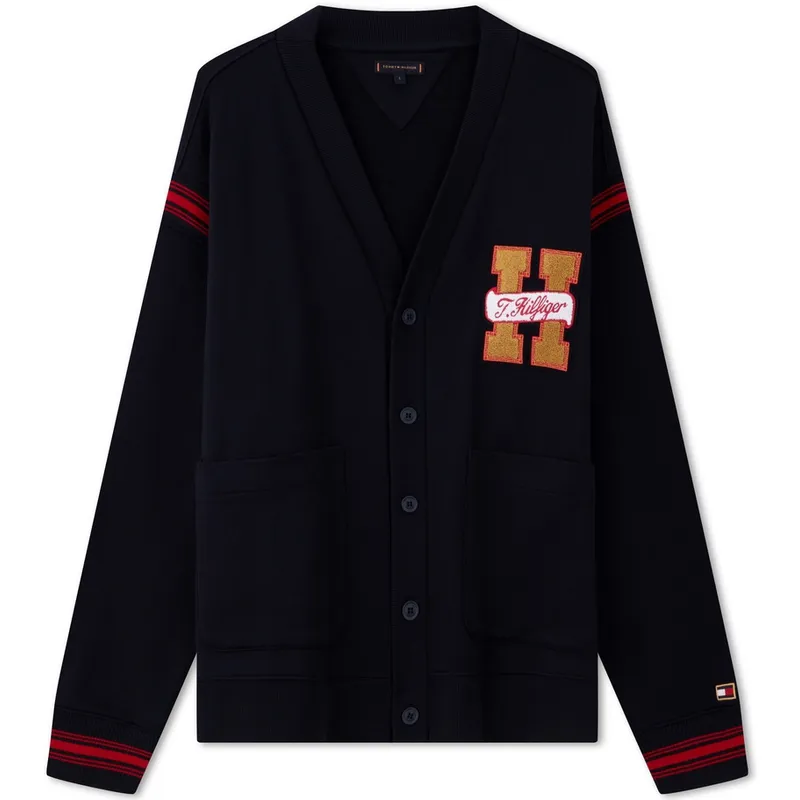 Tommy Hilfiger Year Of The Dragon Collection Knitwear Men's V-neck Moderate