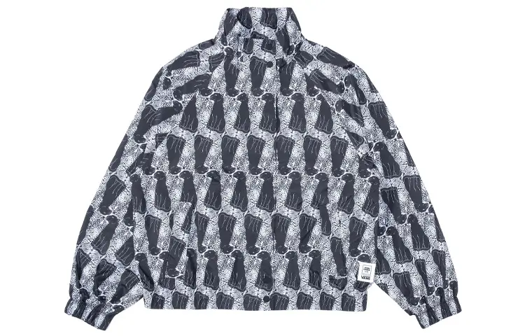 Vans Jackets Men's Black Stand Collar Moderate Other