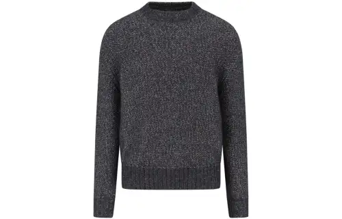 Loro Piana Sweaters Men's Dark Gray Crew Neck Moderate Other