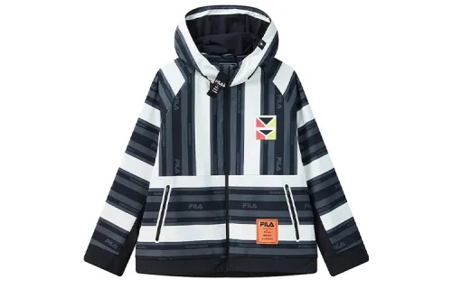 FILA X MIHARA YASUHIRO MIHARA YASUHIRO Collaboration Collection Jackets Men's Black/White Hooded Moderate Other
