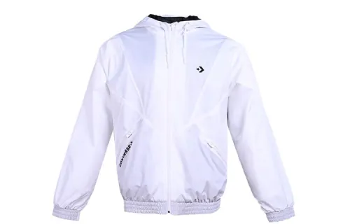 Converse Jackets Men's White Hooded Moderate Other