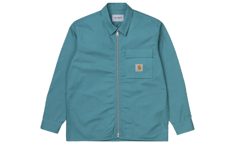 Мужская куртка-рубашка Carhartt WIP Shirt Jacket (голубая)