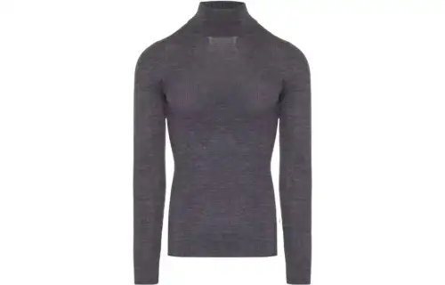 GUCCI Sweaters Men's Purple Gray Turtleneck Moderate Other