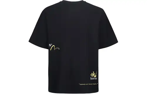 EVISU T Shirts Men's Crew Neck Moderate Straight Fit