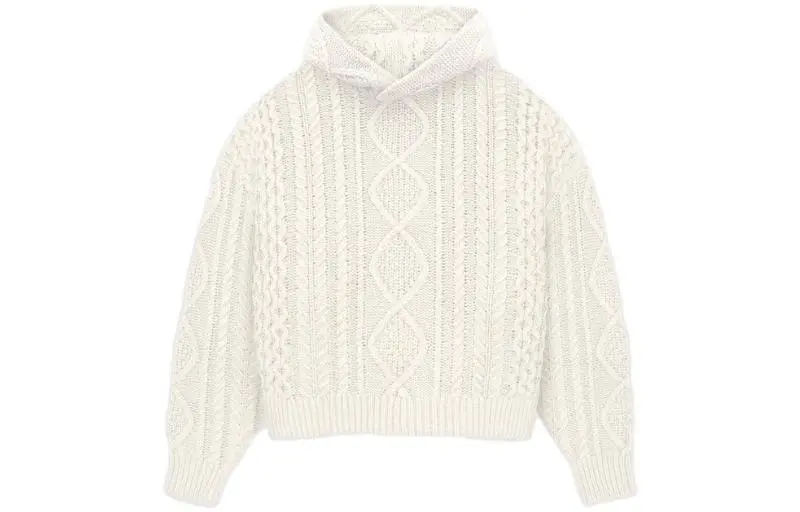 Fear Of God Essentials Cable Knit Hoodie