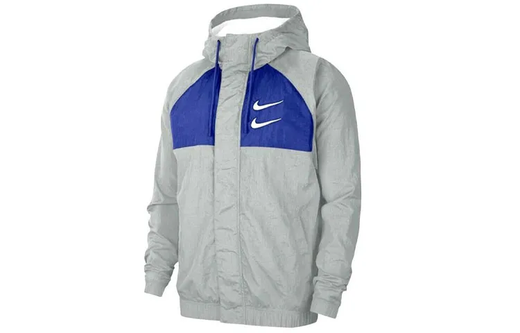 Nike Jackets Men's Gray Hooded Moderate Other