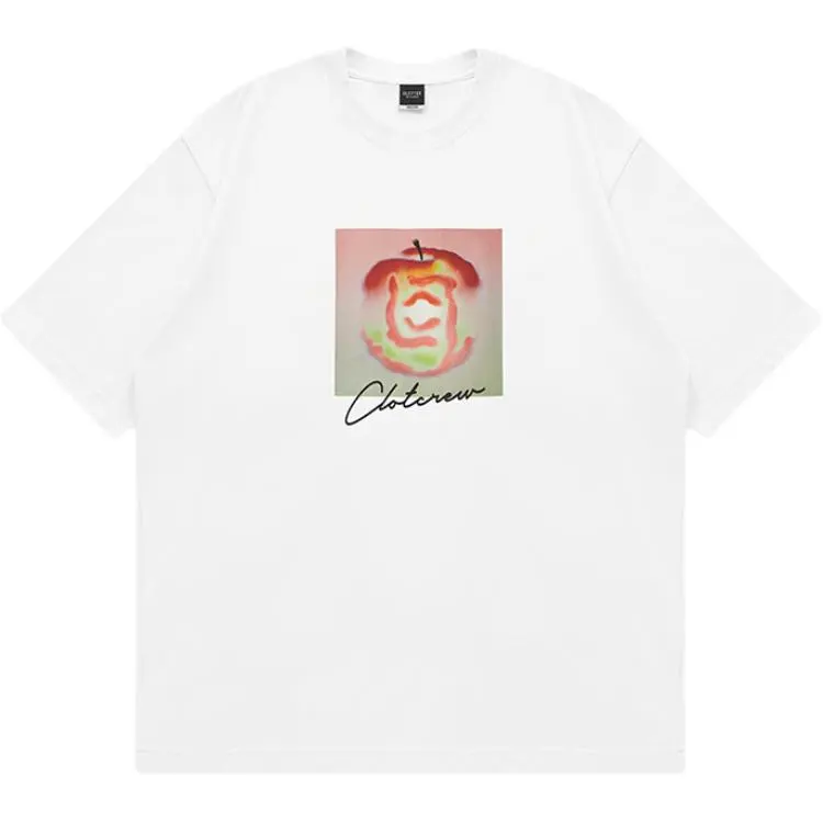 CLOT T Shirts Men's Crew Neck Moderate Straight Fit