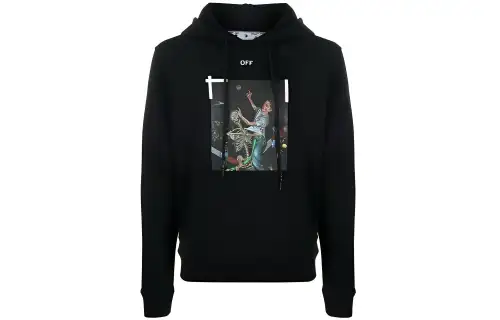 OFF-WHITE Pascal Print Slim Hoodie