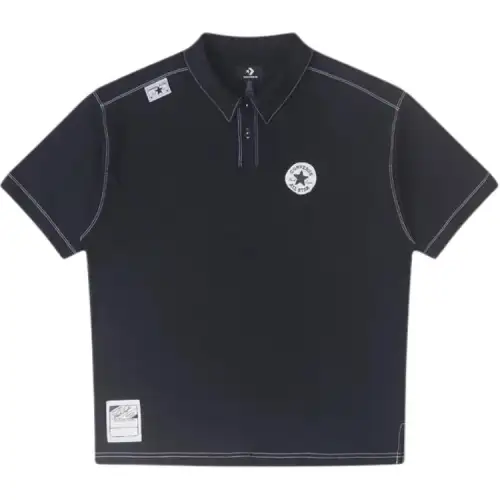 Converse Polo Shirt Men's Black