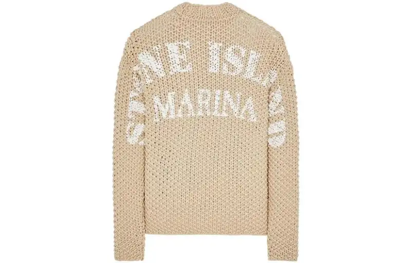 STONE ISLAND Sweaters Unisex Sand Crew Neck Moderate Other