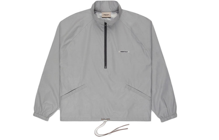Мужская куртка Fear of God Essentials SS20 (серебристая) — фото 1