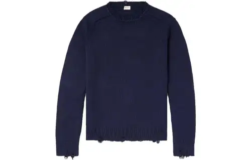 SAINT LAURENT Sweater Men's Marine Blue